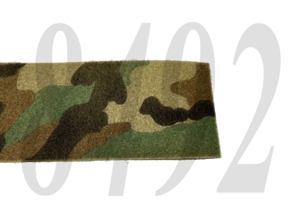 Ocean State M81 Woodland Velcro brand Loops, 4″/101mm, US Made Mil-Spec