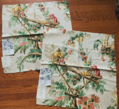 SCHUMACHER Plaisirs de la Chine 25 1/2 x 26 1/2″ Chinoiserie Fabric Samples