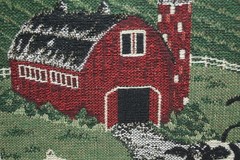 Country Farmhouse Decorative Fabric 10-1/2″x12-1/2″