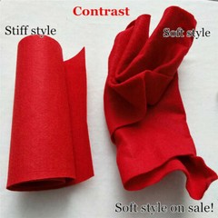 7 Rolls Soft Felt Fabric Non woven Sheet Patchwork Craft DIY Handmade Material