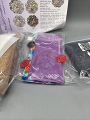 The Scarlet Thread Flower Pin Needle Cushion Fabric Quilting Kit Flowers