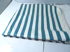 New Fabric Green Striped Heavy Fabric Material (54″W x 48″L) Richloom 1998