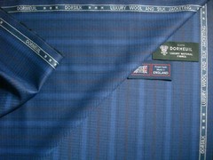 DORMEUIL WOOL & SILK JACKETING, SUITING FABRIC “Dorsilk” MADE IN ENGLAND = 2.0 m