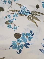 3-1/2 Yards – Guaze Fabric – Hawaiian Boho Tropical – 45″x126″+/-