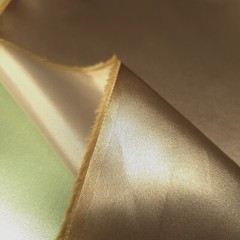 Taupe Gold Dull Sateen Fabric Luxury Mocha Garment Apparel 45″ By The Yard