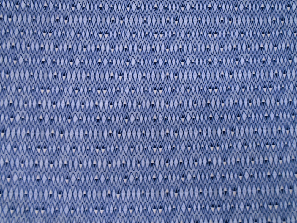 JoAnn Light Bllue Mini Geometric Print Diamonds Cotton Fabric 41×35″
