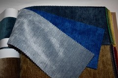 Big FABRIC SAMPLE BOOK Stroheim BRUNO CHENILLE Soft Plush 42pcs LOT Multipurpose