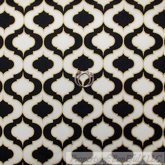 BonEful Fabric FQ Cotton Quilt VTG Green Gold Xmas Tone Star Stripe Harry Potter