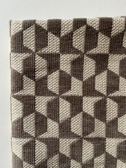 Clarke & Clarke Galileo Mocha 24″x24″ Designer Fabric Remnant