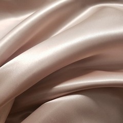 Heavy Blush Pink Bridal Duchess Satin Fabric 58″ By The Yard Poly Satin