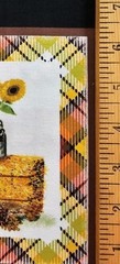 Henry Glass – Autumn Splendor Block Quilting Fabric Panel w/ Chickens, Sunflower