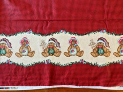 Daisy Kingdom “TED E. BEAR CHRISTMAS BORDER” #3722 by Past & Presents BTY