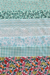 FABRIC MARKET SEA GLASS COLORSTORY LAYER CAKE BY ROBERT KAUFMAN 10X10 42PC
