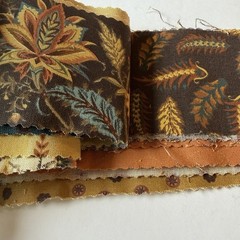 Jacobean Garden Jelly Roll Strips – 12 pcs 2.5” x 45” Cotton Quilt Fabric