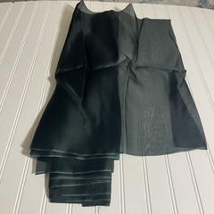 SILK DARK GREEN FABRIC 1 Yard x 22 Inches Wide or 36 Inches x 22 Wide