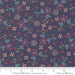 Harper’s Garden, Navy & Taupe Bundle of 8 Different prints 1/2-Yards