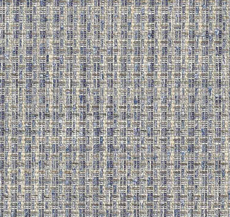 Colefax Fowler Textured Basketweave Uphol Fabric- Farrant Blue 6.75 yds F4517-03