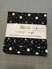Midnight Magic By April Rosenthal For Riley Blake- 5” Charm Squares