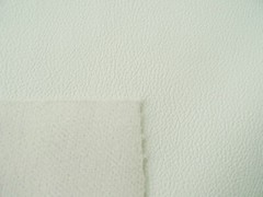 SOFT PEBBLED FAUX LEATHER VINYL IVORY UPHOLSTERY FABRIC $9.99/YD BTY 5169FS