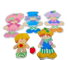Strawberry Shortcake Friends Cut & Sew Fabric Patterns VTG 1981 Spring Mills