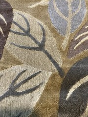CLARENCE HOUSE LAURELWOOD LINEN VELVET FABRIC, 1 Yard