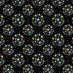 Michael Miller Starstruck Starry Night, Miriam Dornemann Fabric BTY 36″ x 44″
