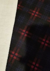 Rich Dark Plaid Ponte Knit – Beautiful for Dresses, Jackets, and More!