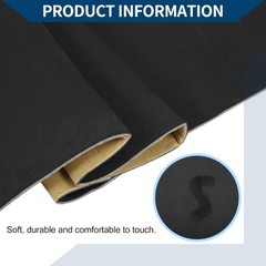 Self Adhesive Headliner Fabric W/Foam Backing Interior Trim DIY Roof Repair R…