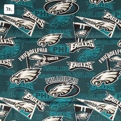 Sports Cotton Fabric by the ½ yard- Football Teams