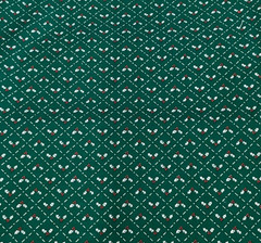 MINIATURE HOLLY IN GREEN PLAID, 35″ W– 1 1/3 YARD