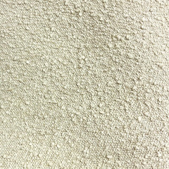 TEXTURED BOUCLE PERFORMANCE UPHOLSTERY FABRIC BURBANK BEIGE 4 YARDS