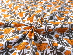 Indian Multi Floral Print Dressmaking, Sewing, Running, Crafts Fabric 3 Yards US