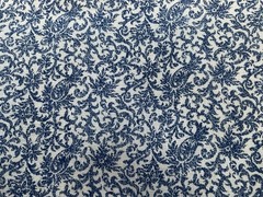 Cotton Fabric Tiny Blue Plant Classic Cottons 44”x 30” 282
