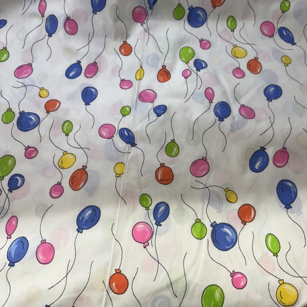 cotton fabric by the yard- Balloons