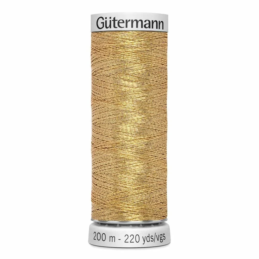 Gütermann Dekor Metallic thread 9980 200m