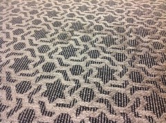 Osborne & Little Geometric Upholstery Fabric- Chitera Taupe 5.0 yd (F6403-02)