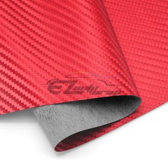 Red Carbon Fiber Fabric Cloth Marine Vinyl 54″ Wide Plain Weave Upholstery