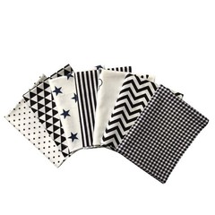 7pcs Quilting Fabric 18″ x 22″ 100% Cotton Craft Fabric Bundle Squares Fat Qu…