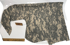 ACU Digital Camo Poly Cotton Camouflage Twill Fabric Segments