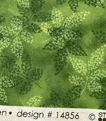 Robert Kaufman Fusion Collection Garden Design # 14856 Cotton Fabric 1 yd x 42
