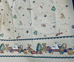 VTG Daisy Kingdom Past & Present Christmas Border Tot # 26022 TOYS 44″x44″