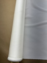 Japanese Triacetate Satin/ Dull Face Heavy Crepe /56” W/ Ivory