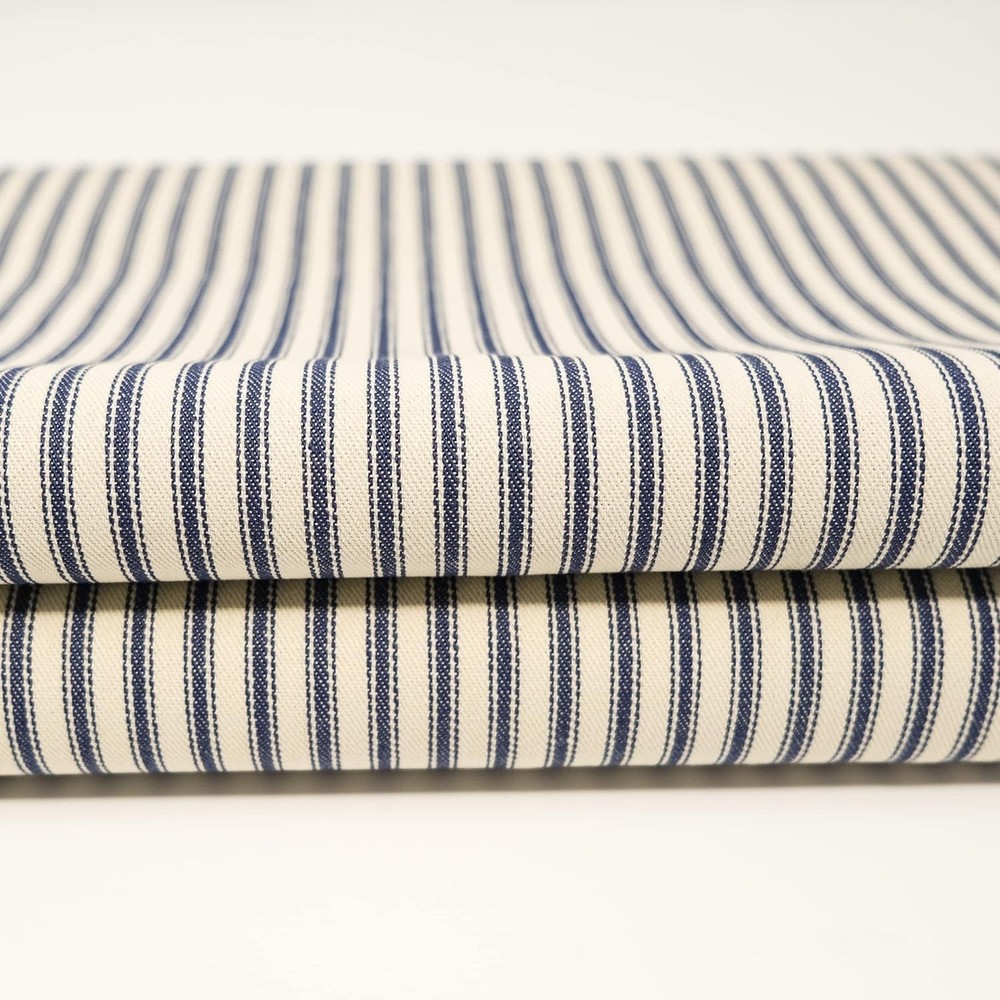 ROC-lon® 100% Cotton 44/45″ Wide Woven Ticking Fabric for Sewing Quilt Craft …