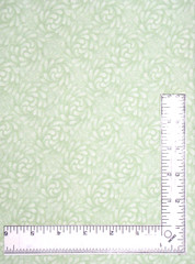 Floral Swirl Fabric By Yard Green Cottage Cotton Timeless Treasures CD7313