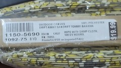 Tommy Bahama Fabric Drift Away Sandrift Outdoor Wipe Clean ~8 Yards~ New