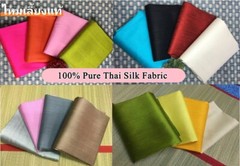 100% Natural Thai Silk Fabric length72″Width 40″Wedding Drape Craft Dress Bridal