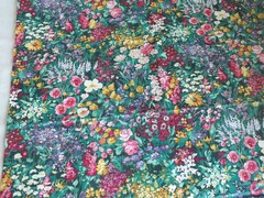 42″ cotton quilt fabric vintage OOP flower Joann Kessler Concord VIP colorful