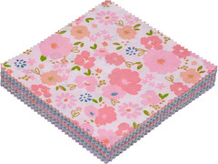 Grade Cotton Quilting Fabric Bundle, 100% Cotton Floral Print Patchwork Material