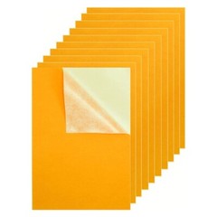 10 Pcs Peels & Felt Sheets Felt Adhesive Sheet Self-Adhesive Fabric Liner