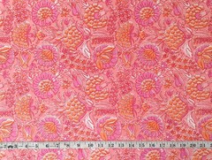 Hand Block Print Fabric by The Yard – PRECUT 3 Yard 42 Inch Width – 100% Cott…